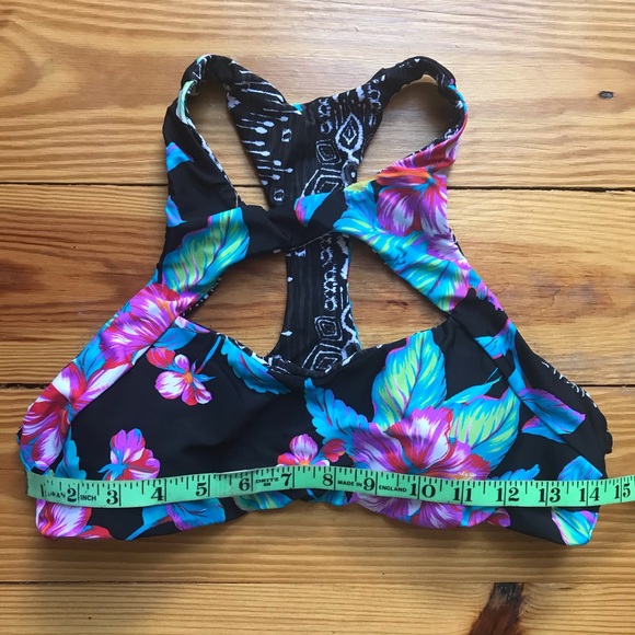 Reversible Bikini Top with Cups, EUC, S - Picture 2 of 6